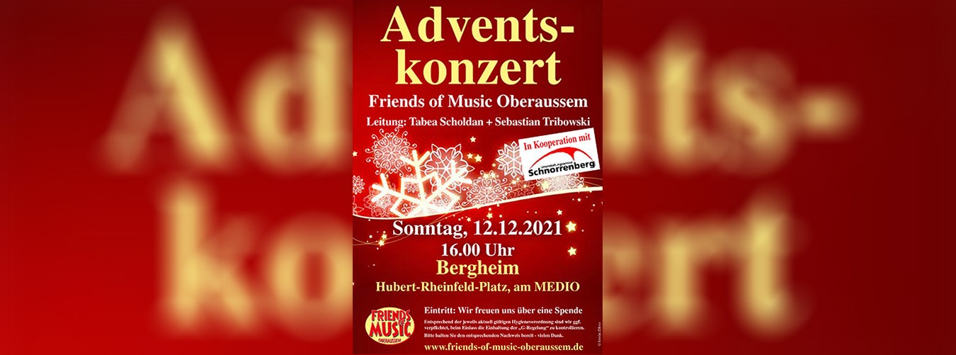 Friends of Music Oberaußem Adventskonzert 2021