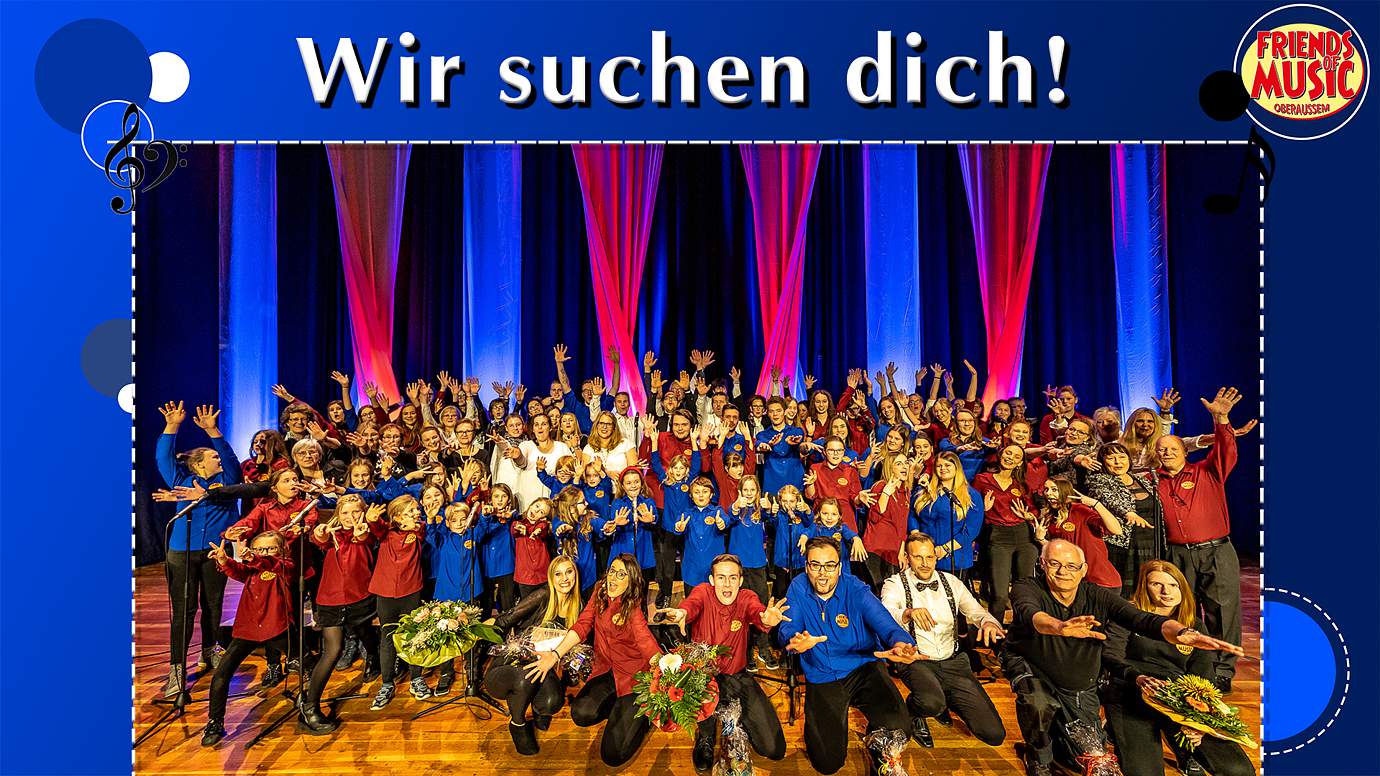 Friends Of Music Oberaußem sucht neue Sänger*innen!
